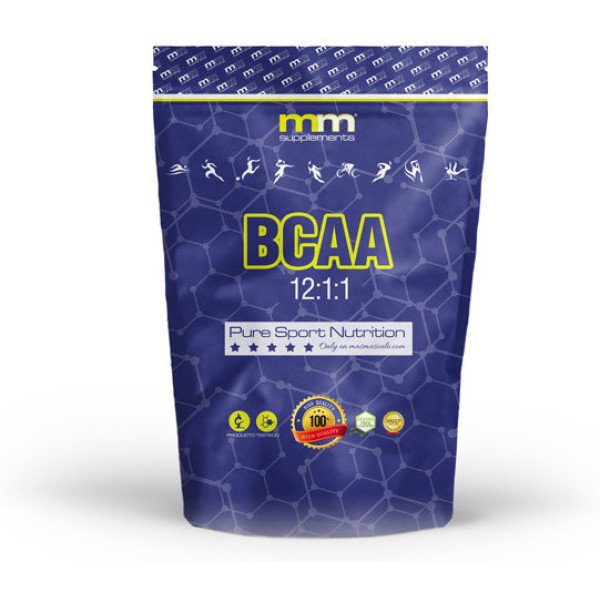 Mmsupplements Bcaa 12:1:1 - 200g - Mm Supplements - (lima Limon)