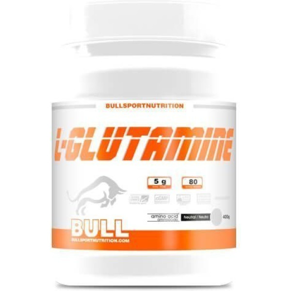 Bull Sport Nutrition L-glutamina - 400g - - (neutro)