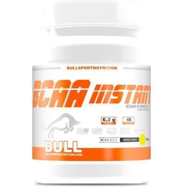 Bull Sport Nutrition Bcaa Instant - 300g - - (limon)