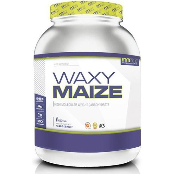 Mmsupplements Waxymaize (amilopectina) - 2kg - Mm Supplements - (neutro)