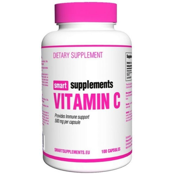 Smart Supplements Vitamina C 500 Mg - 100 Cápsulas -