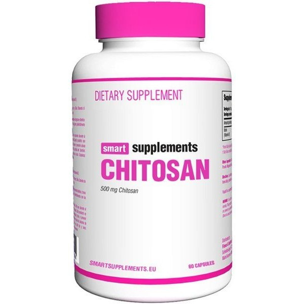 Smart Supplements Chitosan 500mg - 60 Cápsulas -