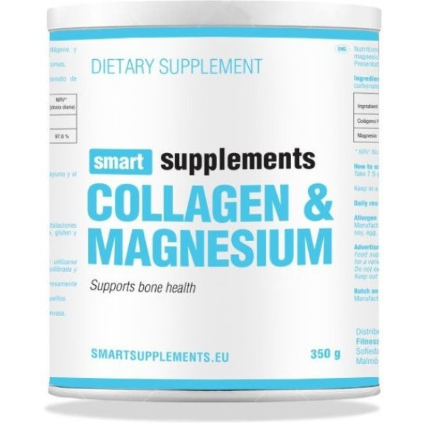 Smart Supplements Colágeno Y Magnesio - 350 G -