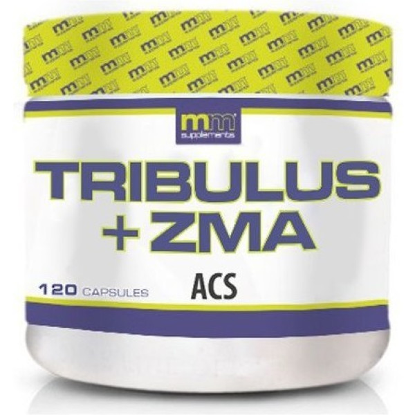 Mmsupplements Tribulus + Zma - 120 Cápsulas - Mm Supplements
