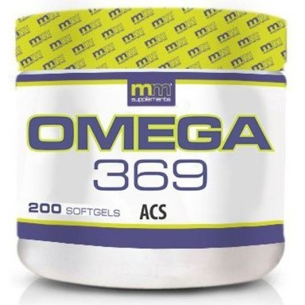 Mmsupplements Omega 369 - 200 Softgels - Mm Supplements