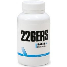 226ERS SAIS ELETRÓLITOS 100 CAPS: Cápsulas com Sais Minerais, Vitamina D e Cálcio - Sem Glúten - Vegan - Sem Adição de Açúcar - Hidratação / Eletrólitos para Antes, Durante e Depois do Exercício