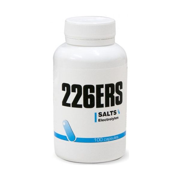 226ERS SALTS ELECTROLYTES 100 CAPS: Capsules with Mineral Salts, Vitamin D and Calcium - Gluten Free - Vegan - No Added Sugar - Hydration / Electrolytes for Before, During and After Exercise