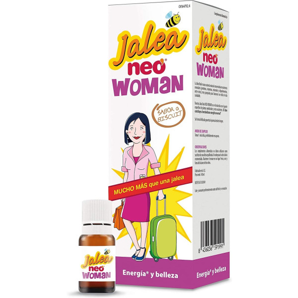 Neo - Jalea Real Liofilizada Woman con Vitamina E y Coenzima Q 10 -14 Unidades - Ayuda al Equilibrio Hormonal
