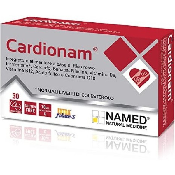 Named Natural Medicine Cardionam 30 Comprimidos