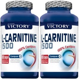 Pack Victory L-Carnitine 1500 - 100% Carnipure - 2 Bottles x 100 Capsules