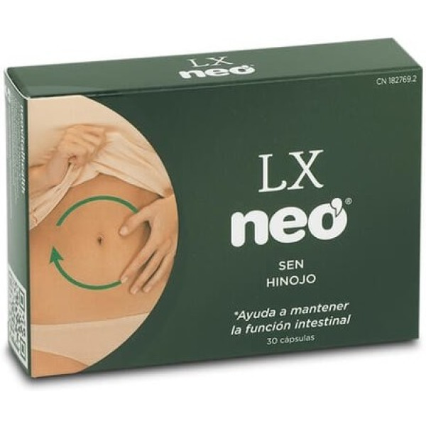 Neo - Lx 15 Cápsulas - Mejora el Tránsito Intestinal 