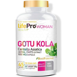 Life Pro Nutrition Woman Gotu Kola 1000 mg 90 vegane Kapseln