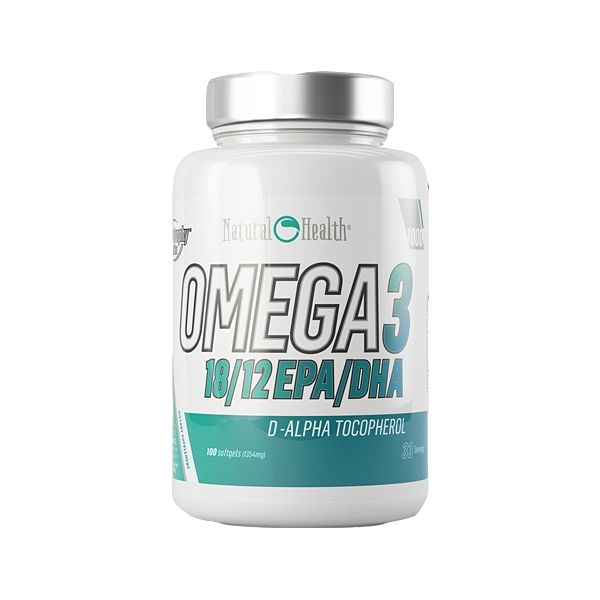 Hypertrophy Natural Health Omega 3 100 caps