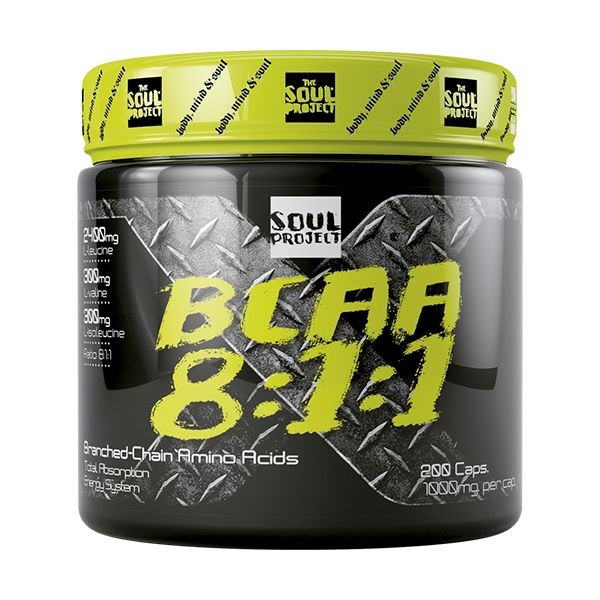 Soul Project BCAA 8:1:1 200 caps