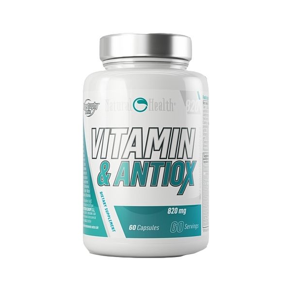 Hypertrophy Natural Health Vitaminas y Antioxidantes 60 caps