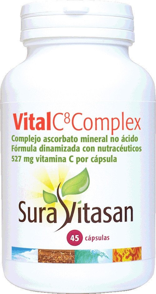 Sura Vitasan Vital C8 Complex 45cap+ 45cap Gratis-image