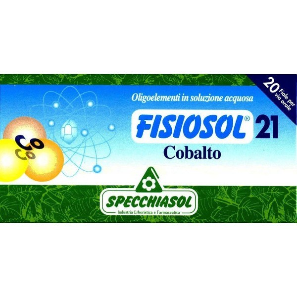 Specchiasol Fisiosol 21 Cobalto 20 Viales