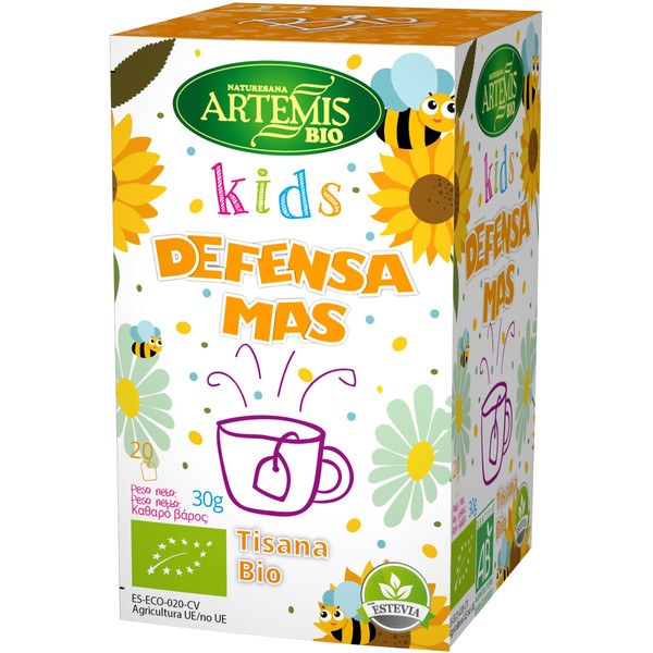 Artemis Bio Caja Tisana Kids Defensa Mas Eco 20 Filtros