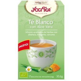 Chá Yogi Chá Branco com Aloe Vera 17 Filtros