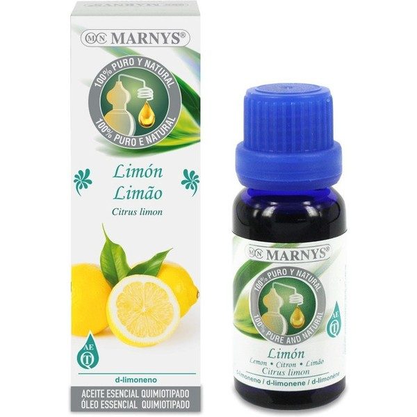 Estojo de óleo essencial Marnys Lemon Food 15 ml