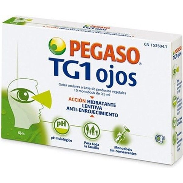 Pegaso Tg1 Ojos 0,5 Ml X 10 Monodosis
