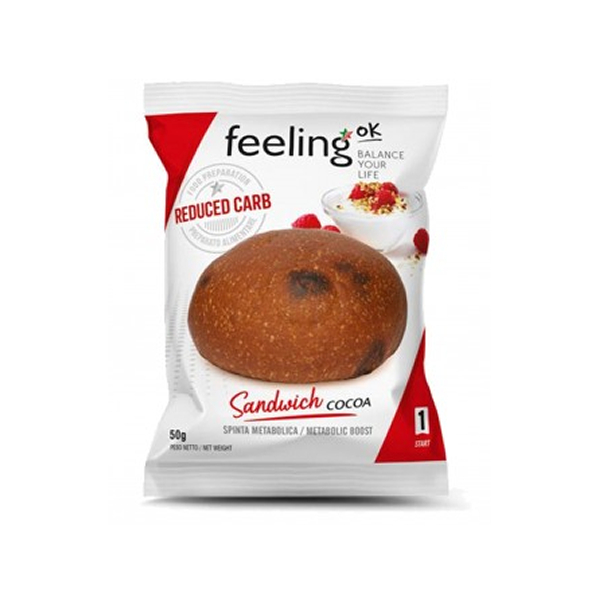 FeelingOk Sandwich Start Cacao 50 gr
