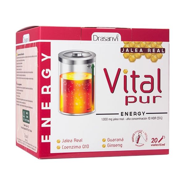 Drasanvi VitalPur Energie 20 flacons x 15 ml