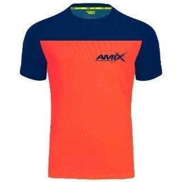 Amix Camiseta Cube Naranja-Azul Marino 