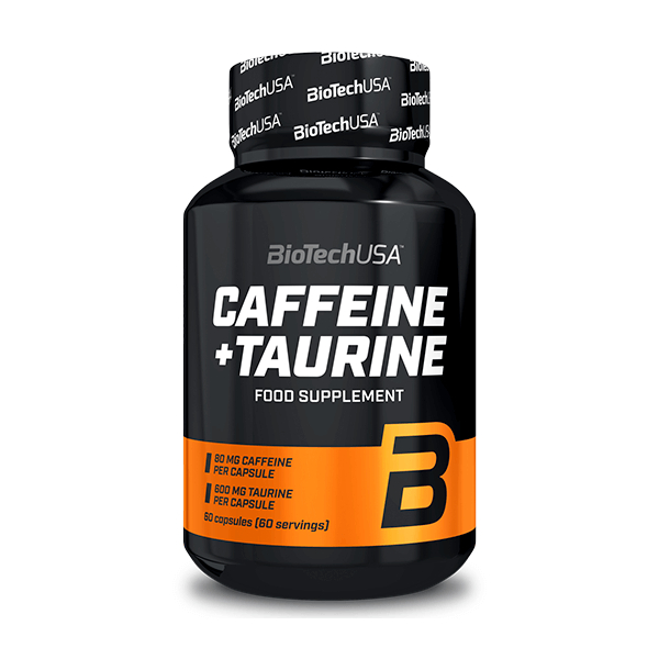 BioTechUSA Koffein + Taurin - Koffein + Taurin 60 Kapseln