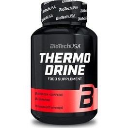 BioTechUSA Thermo Drine 60 Capsules - Groene Thee + Cafeïne + L-Carnitine
