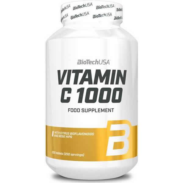 BioTechUSA Vitamina C 1000 250 Comprimidos