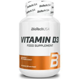 BioTechUSA Vitamin D3 60 tabs