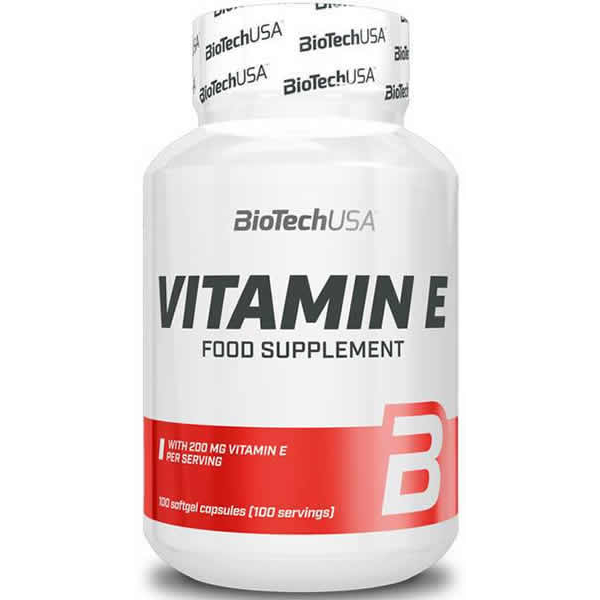 BioTechUSA Vitamin E 200 mg 100 Kapseln