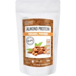 Dragon Superfoods Almond Protein Powder Organic - Proteina de Almendra Organica 200 gr