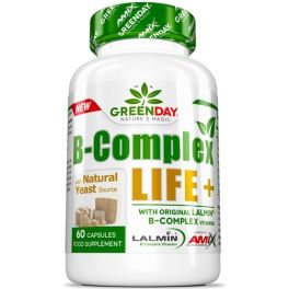 Amix GreenDay B-Komplex Life-Forte+ 60 Kapseln Lalmin® B-Komplex-Vitamine