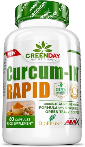 Amix Greenday Curcum-In Rapid 60 Caps-image