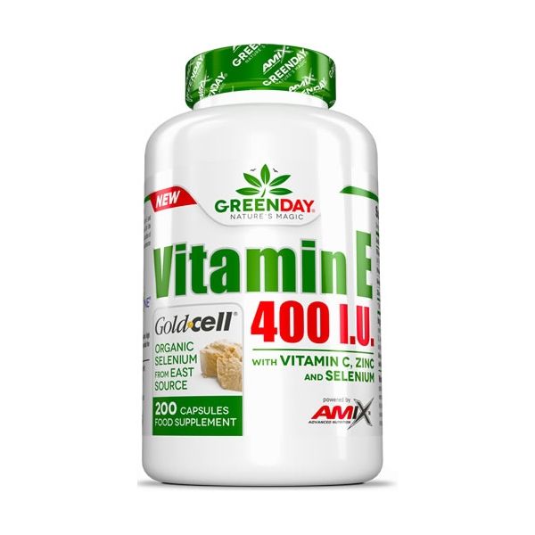 Amix GreenDay Vitamine E 400 UI LIFE+ 200 capsules