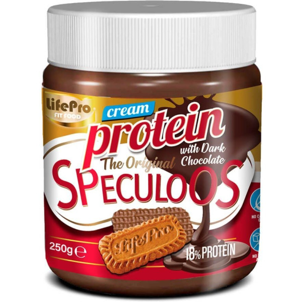 Life Pro Nutrition Fit Food Protein Cream Speculaas Pure Chocolade 250g