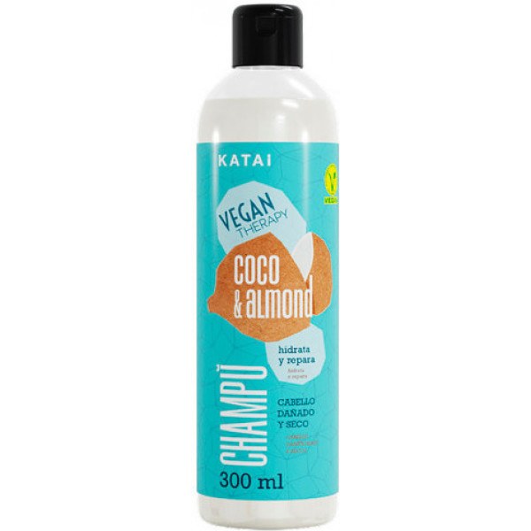 Katai Nails Shampoing Crème Noix de Coco & Amande 300 Ml Unisexe