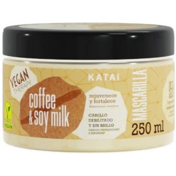 Katai Nails Máscara de café e leite de soja com leite 250 ml unissex