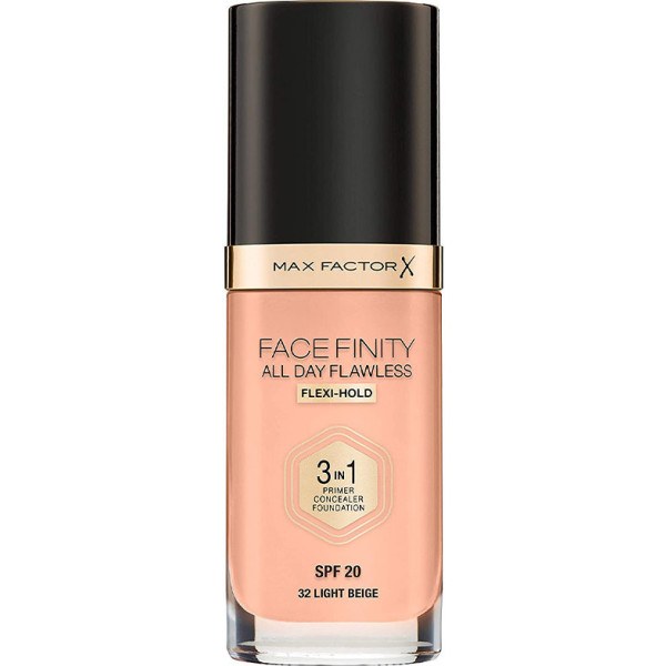 Max Factor Facefinity 3in1 Primer Concealer & Foundation 32 Mujer