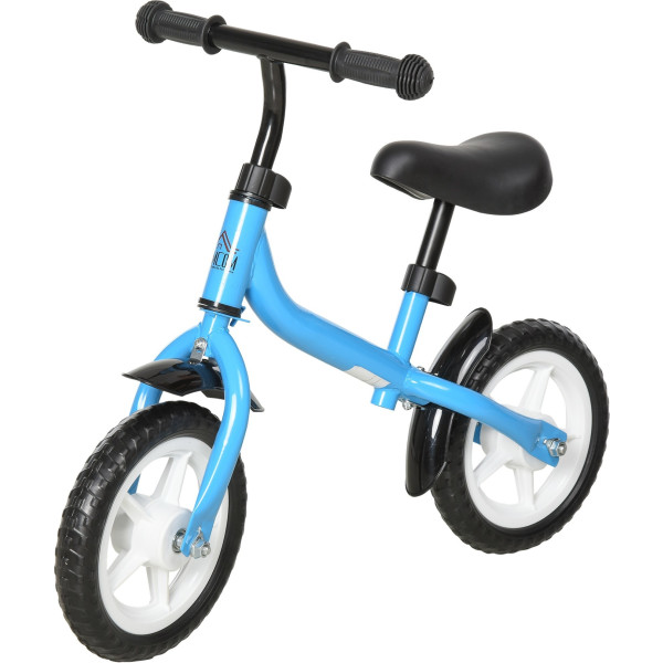 Homcom Bicicleta Sin Pedales Infantil Altura Ajustable Para Principiantes De +3 Años Con Ruedas Con Relieve Diseño Novedoso Bi