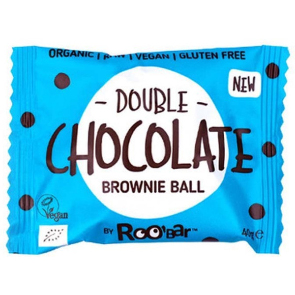 Roo' Bar Roo'bar Bolita Brownie Doble De Chocolate Eco