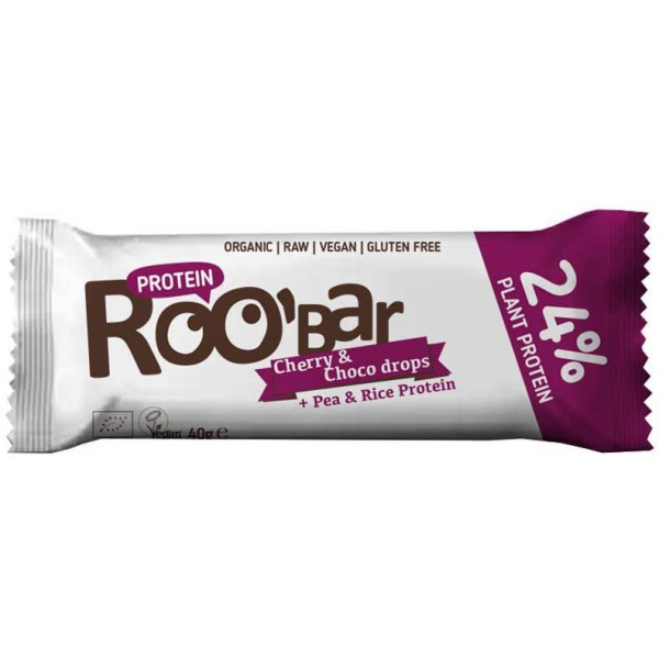 Roo' Bar Roo'bar Barrita Proteica Cerezas Y Choco Eco 40g