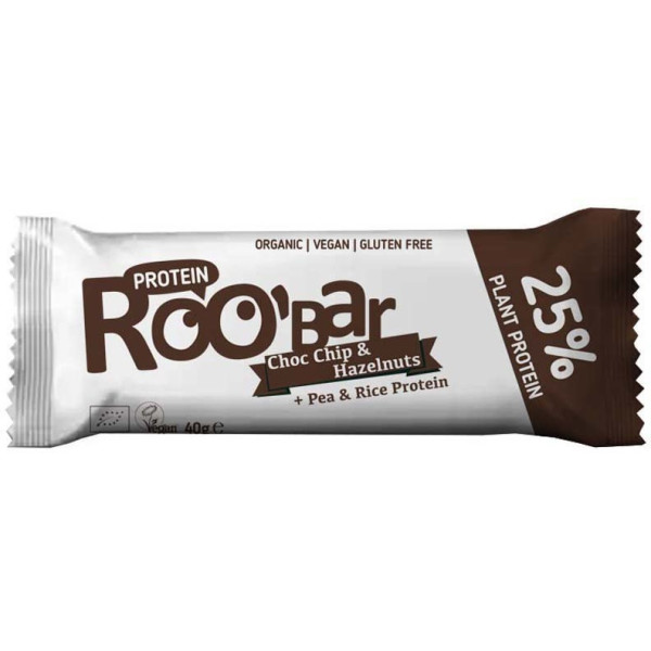 Roo' Bar Roo'bar Barrita Proteica Choco Y Avellanas Eco 40gx16