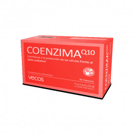 Coenzima Q10 100 mg Ubiquinona 60 Caps + Vitamina C y Vitamina E
