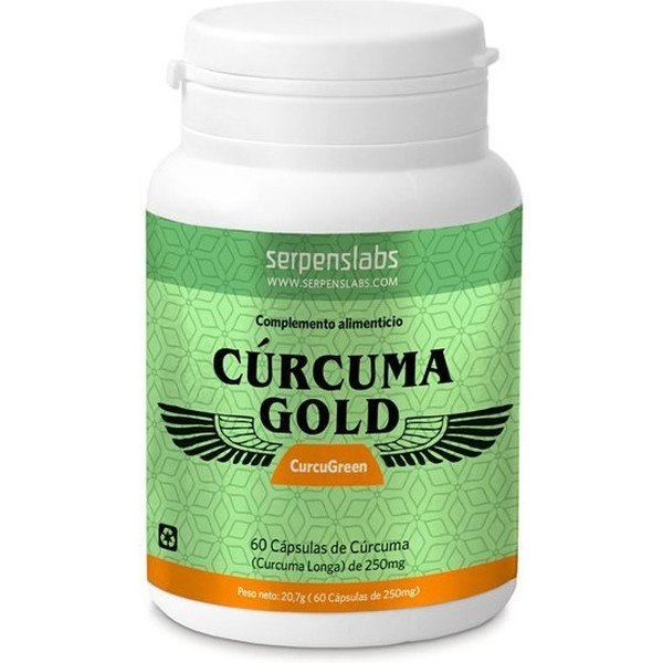 Serpens Curcuma Goud - 60 Caps / Curcugreen