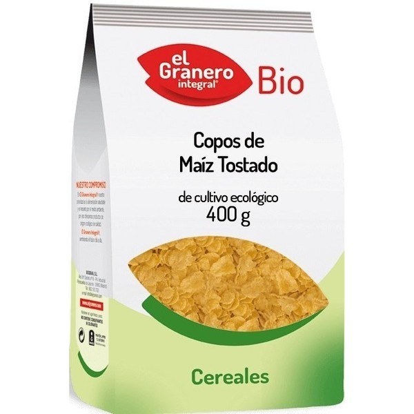 El Granero Integral Bio geröstete Cornflakes 400 gr