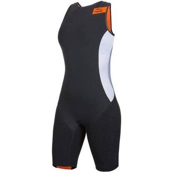 Spiuk Sportline Tritraje Sprint Mujer Negro/naranja Av