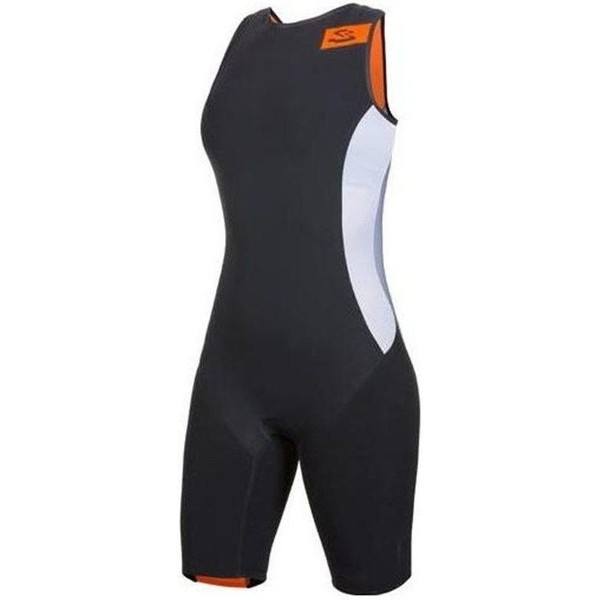 Spiuk Sportline Tritraje Sprint Mujer Negro/naranja Av